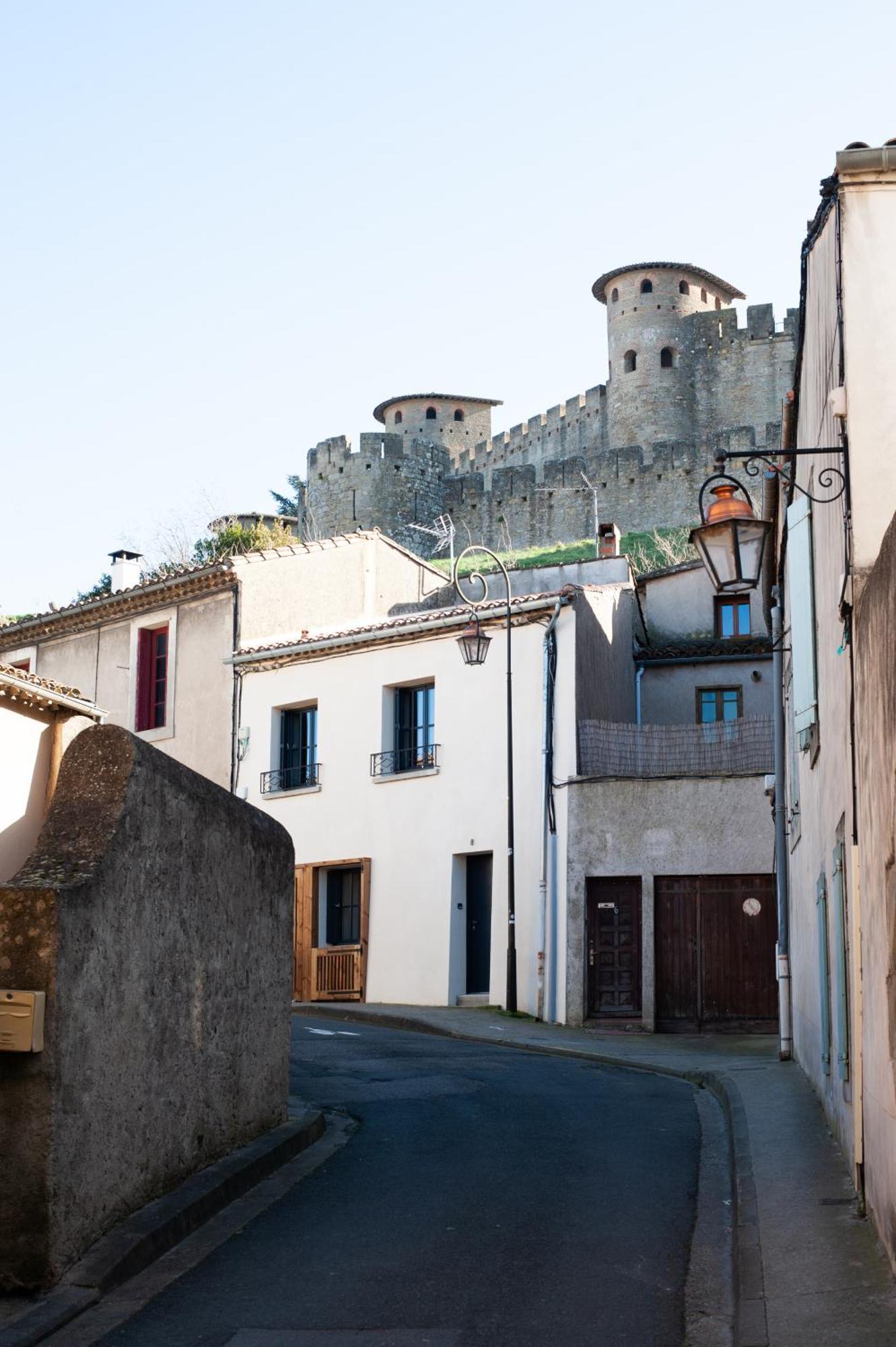 La Maison Rue Nadaud, Au Pied Des Remparts Carcassonne Luaran gambar
